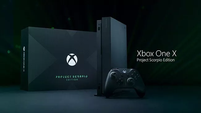  Microsoft Xbox One X 1TB Project Scorpio Limited