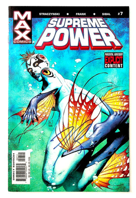 Supreme Power #7 Signed by J Michael Straczynski Marvel Comics