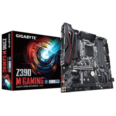 GIGABYTE Z390 M GAMING LGA 1151 (300 Series) Intel Z390 HDMI SATA Motherboard