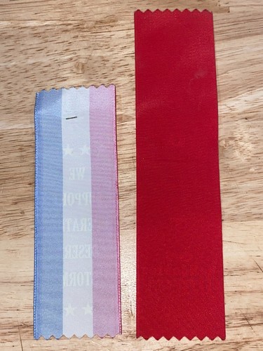 Vintage Bell Helicopter Textron HOST & We Support Operation Desert Storm Ribbons - Picture 2 of 2