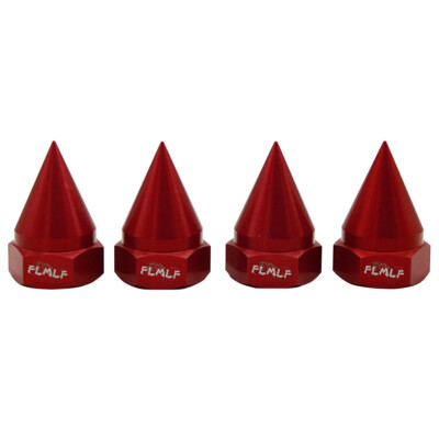 FLMLF Legierung Radmutter Kegelform Set Rot Or Silber für 1/5 HPI RV KM BAJA 5B