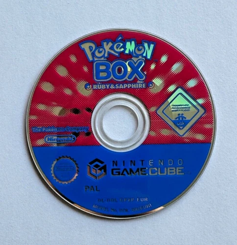 ⚠️CD ONLY⚠️ Nintendo Gamecube - Pokémon Box: Ruby & Sapphire - PAL / EUR