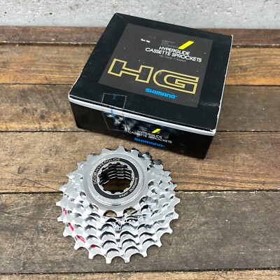 Vintage Shimano HG-90 Cassette 23t 7s NOS Hyperglide 7 Speed 23 Tooth 13 Dura