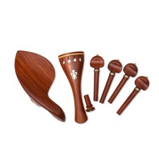 Violin Set of Violin Rosewood Hollow Copper Bead Accessories
