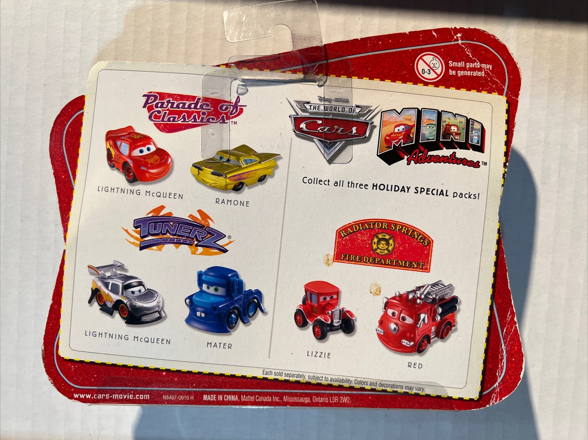 Disney Cars Mini Adventures LIGHTNING McQUEEN & MATER Tuners