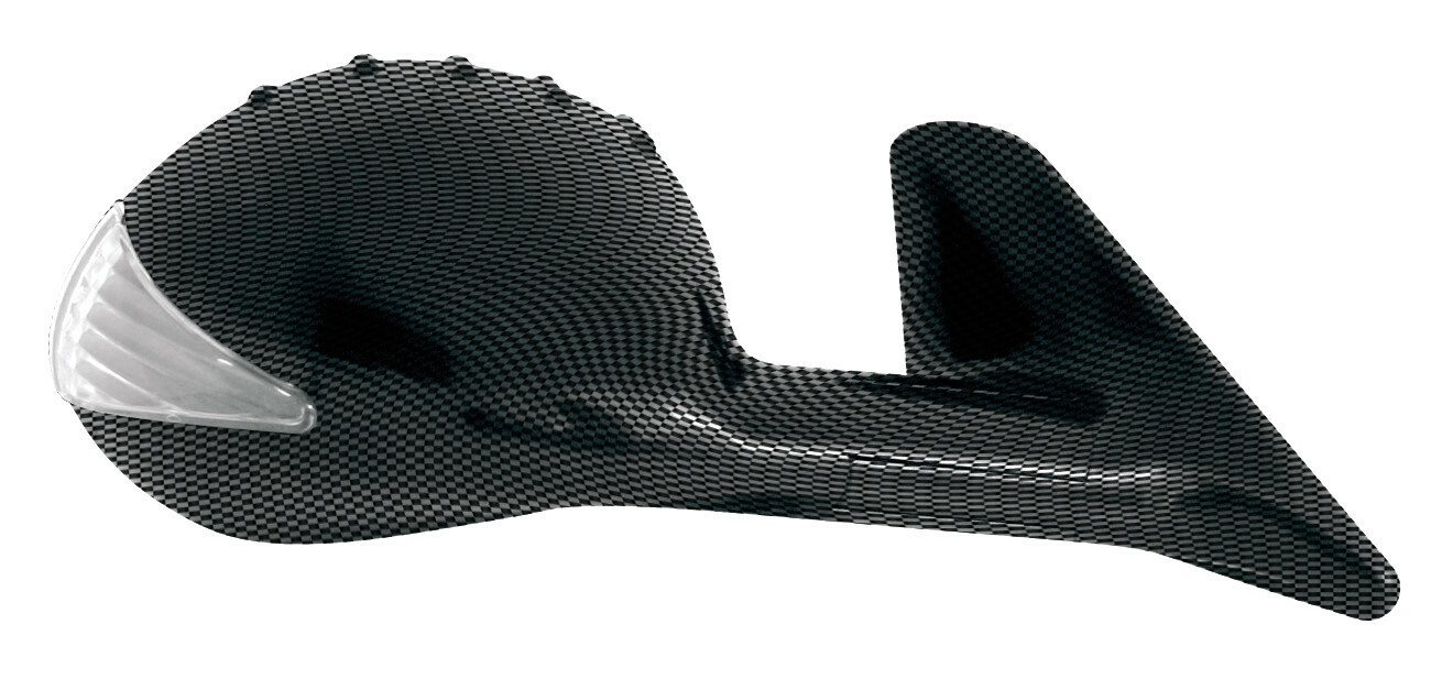 11068 Race 8 Led Carbon 1pz *CP.SPECCHI"RACE 8"CARBON+LED