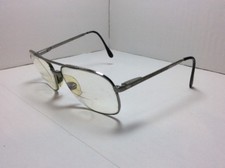 Vintage Altair Eyewear Eyeglasses FRAMES Aviator Gunmetal Gunmetal 57 15 145