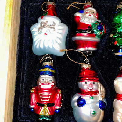 Thomas Pacconi Classics Museum Series Christmas Ornaments 12 Set