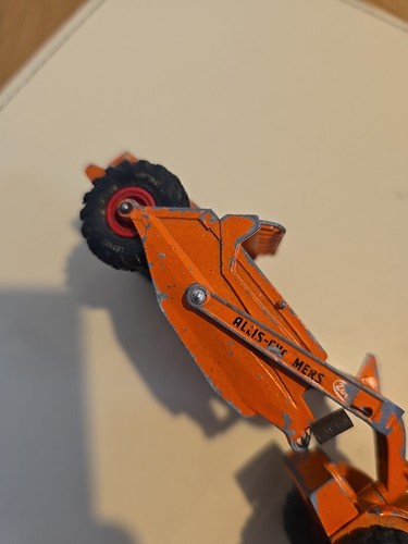 1960s Vintage Lesney Matchbox Series King Size #6 Allis Chalmers Motor Scraper - Picture 7 of 7