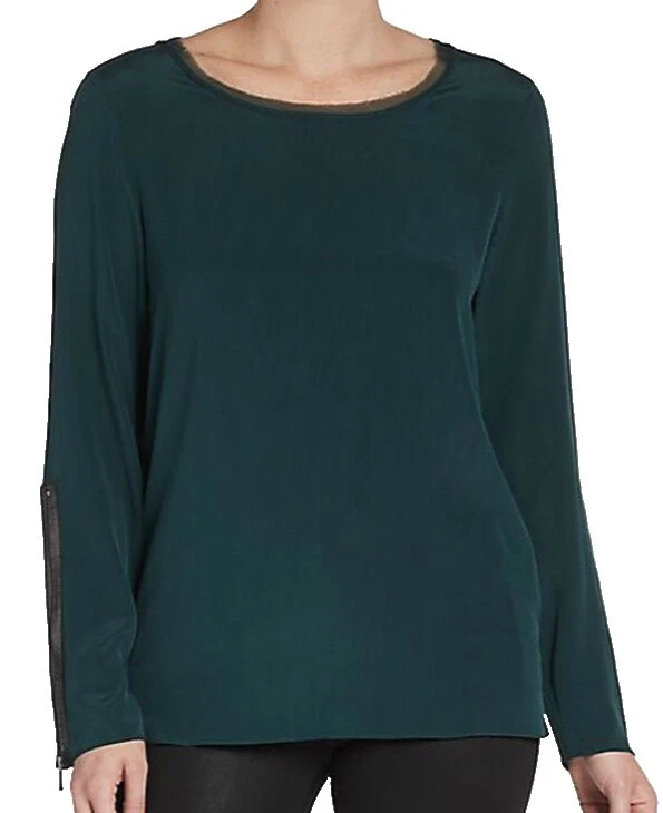 Top de seda para mujer Elie Tahari