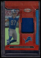 2022 Panini Certified #NGJ-AH Aidan Hutchinson New Gen Jerseys Orange #/249