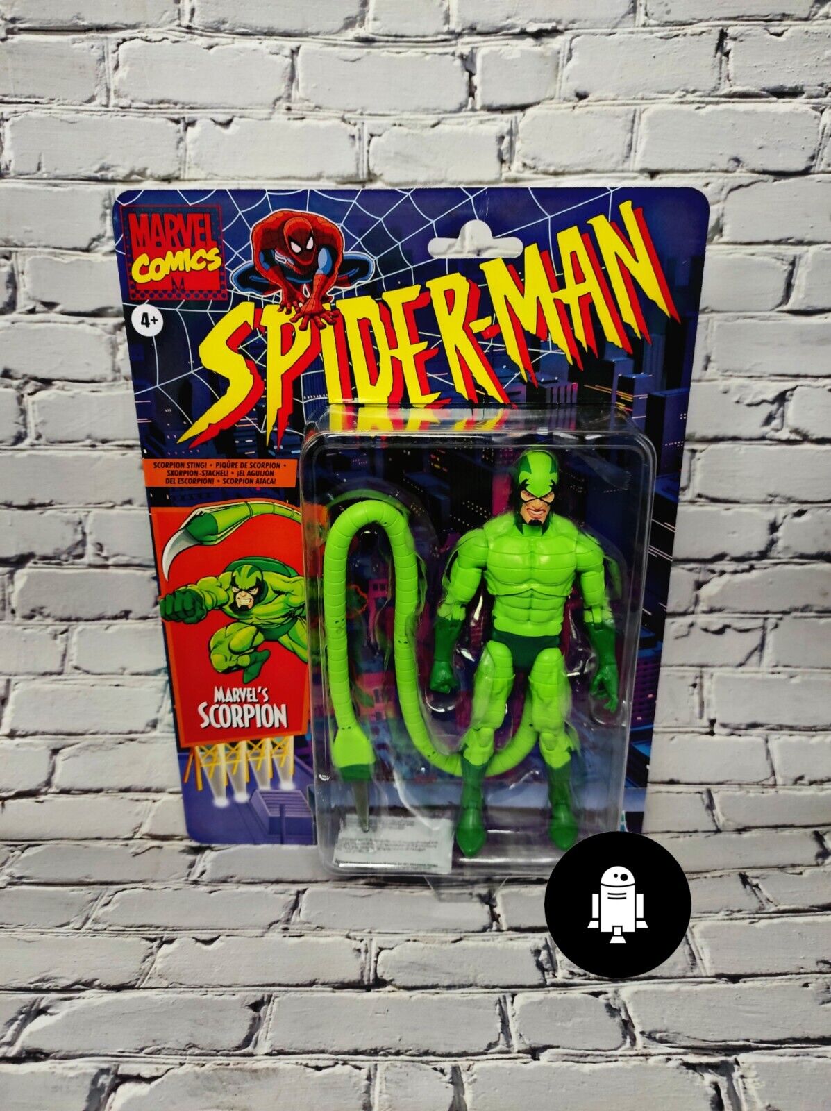 Marvel Legends Scorpion Retro Collection Spiderman In Stock / Ready to ship