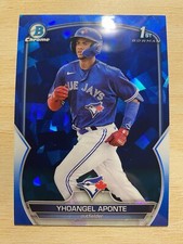 2023 Bowman Chrome Sapphire 1st Bowman #BCP-110 Yhoangel Aponte