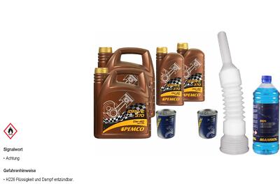 10L PEMCO iDRIVE 370 0W-40 Motoröl API SN ACEA A3/B4 Additiv Auslaufschlauch