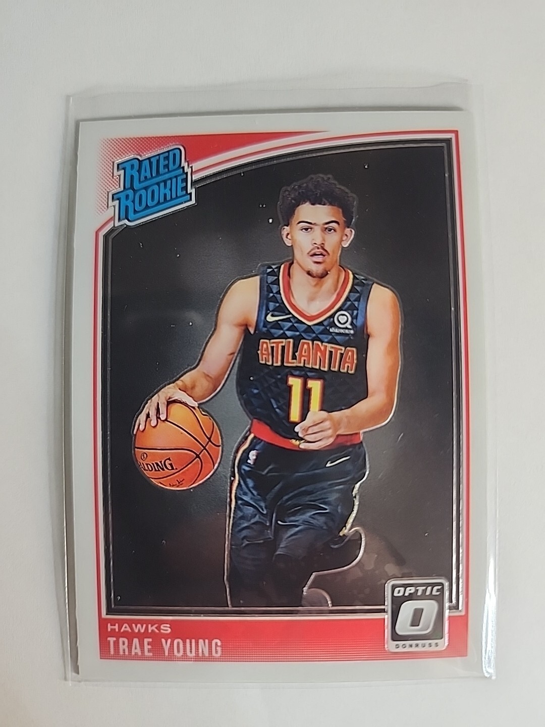 2018-19 Panini Donruss Optic - Rated Rookie #198 TRAE YOUNG (RC)