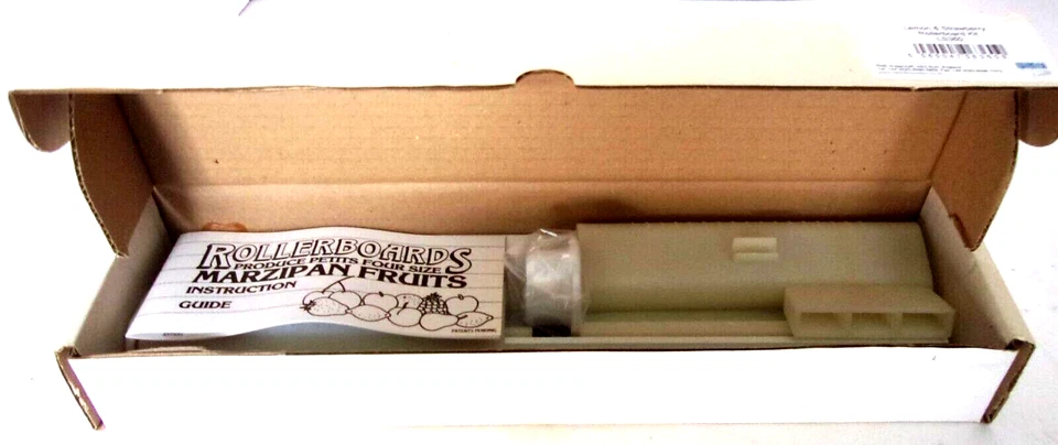 Lote Sugar Craft Easyflow Rollerboards Mazapán Fruta Limón y Fresa con Manual Foto 2 de 3