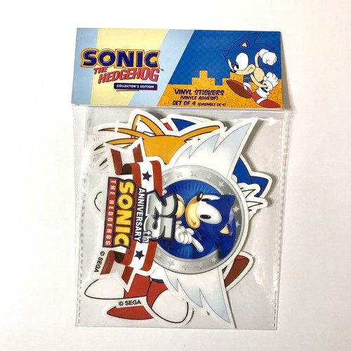 Sega Sonic The Hedgehog 25th Anniversary Vinyl Sticker Pack - Picture 2 of 2