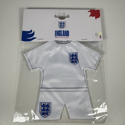 England Nationalmannschaft Mini Kit Autoaufhänger - weiß - Einheitsgröße