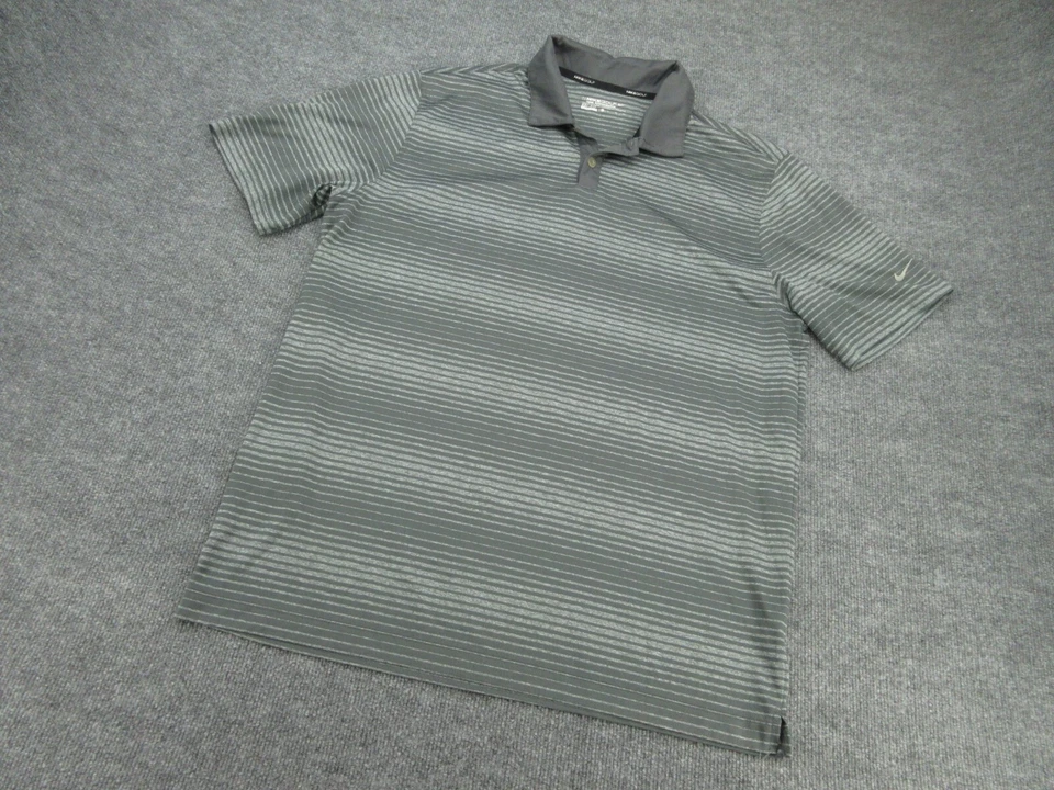 Camisa de golf Nike para hombre XL gris Tour Performance polo absorbente manga corta adulto XL Foto 2 de 4