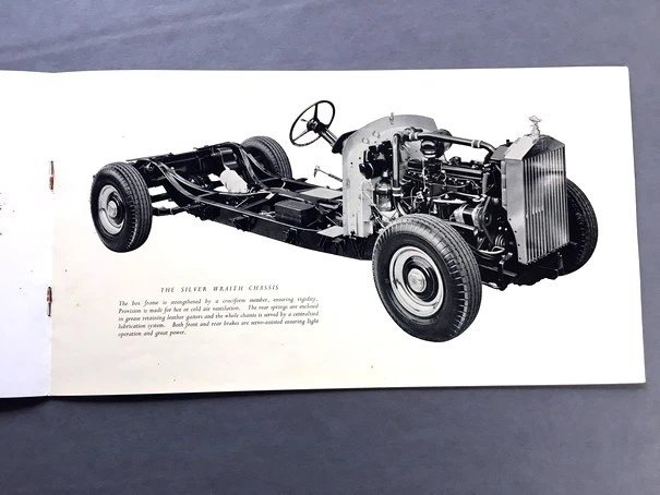 1953 1954 Rolls Royce Silver Wraith Original Vintage Car Sales Brochure Catalog Foto 4 de 4