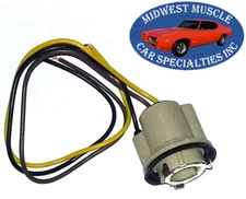 GM 1157 Tail Light Bulb Replacement Socket Wiring Harness GTO Chevelle 442 GS