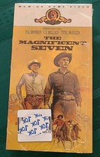 The Magnificent Seven VHS SEALED MGM UA Yul Brynner Steve McQueen VTG