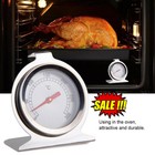 Steel Oven Cooker Thermometer Temperature 0ºC-300ºC Quality Gauge-