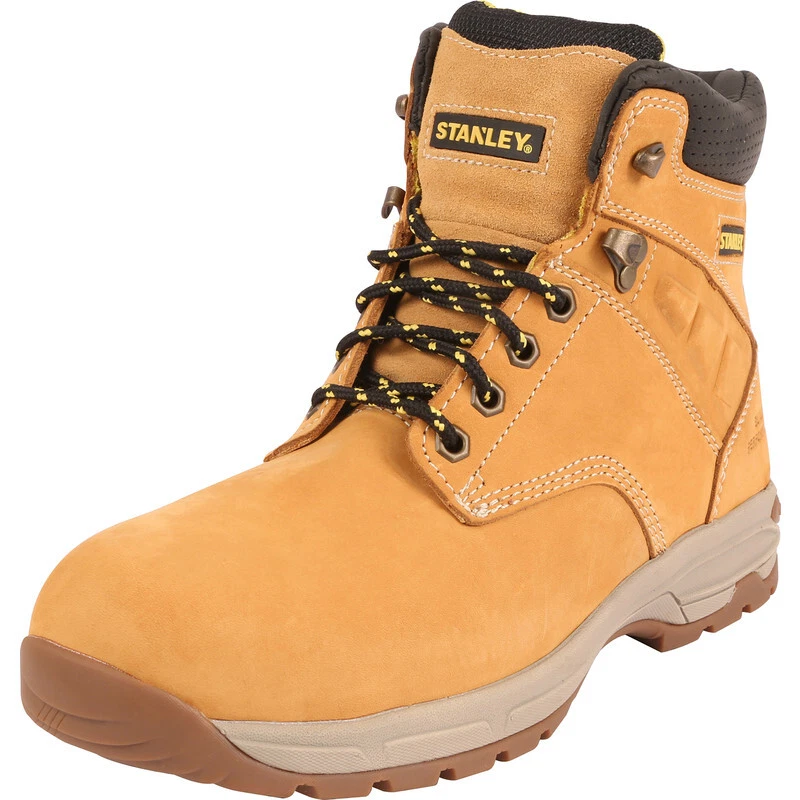 Stanley Impact Safety Boots Honey Size 5 eBay