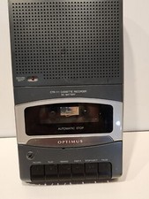 Vintage Optimus/RadioShack CTR-111 Portable Cassette Player Recorder Works