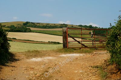 Photo 6x4 View From Upper Adgestone Road, Alverstone, Isle of Wight Sando c2011