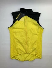 Mavic Cosmic Wind SL Vest Yellow Black Size Medium New