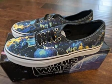 Vans Star Wars x Authentic A New Hope Movie Poster 2014 Vintage Mens NEW RARE