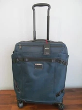 Tumi Alpha Bravo Merge 22" Continental Front Lid Navy Blue Carry-On TSA Lock-NWT