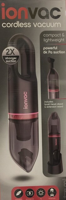 Tzumi Ion Vac Cordless Vacuum #8380 for 