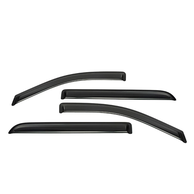 For Ford F-150 Crew Cab 2004-2008 Window Visors Rain Guard Sun Shade Deflectors Foto 3 de 4