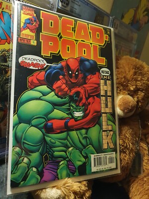 Deadpool 4 - vf - 1st deadpool talk to reader - deadpool v hulk 1997 1st ongoin
