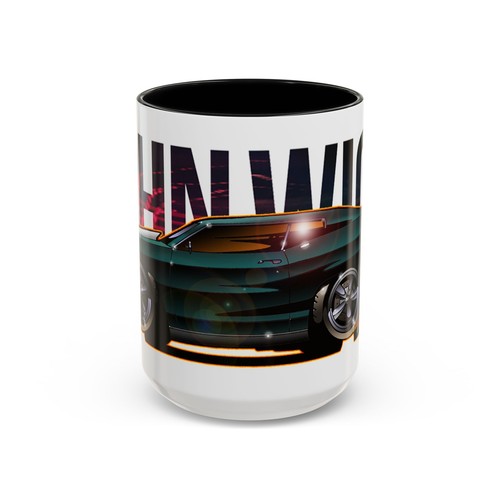 JOHN WICK Keanu Reeves 1970 CHEVROLET CHEVELLE SS 396 Coffee Mug 2 Sizes - Picture 2 of 9