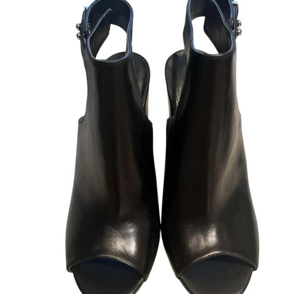 Botas Charles David Talla 9 Cuero Peep Toe-Nuevas, nunca usadas  Foto 2 de 4