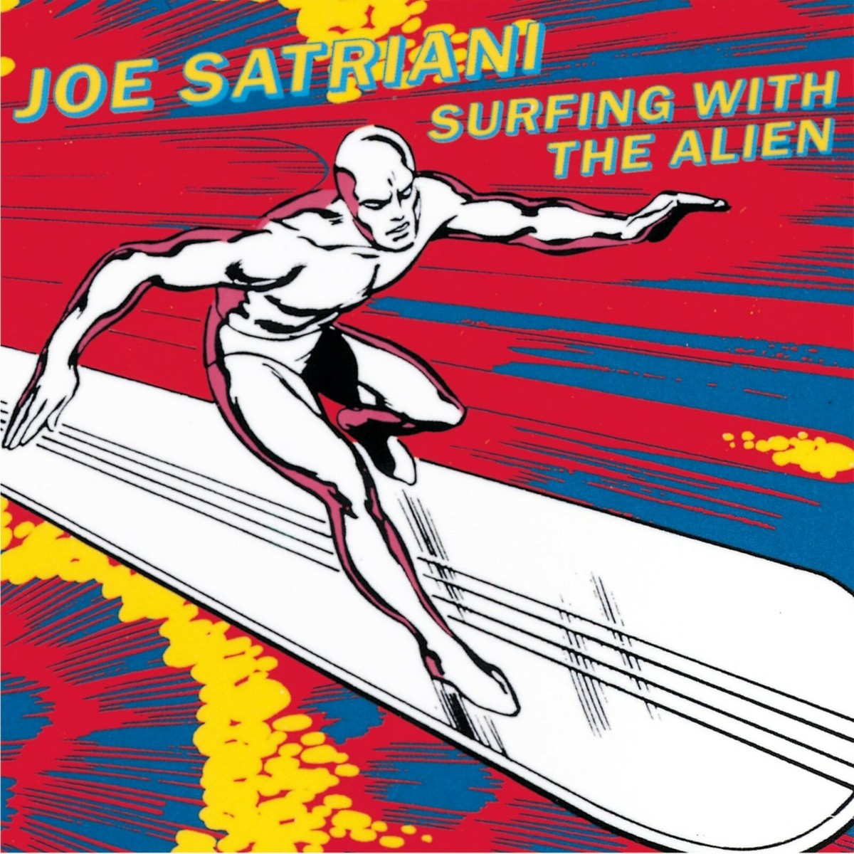 JOE SATRIANI Surfing With the Alien BANNER HUGE 4X4 Ft Fabric