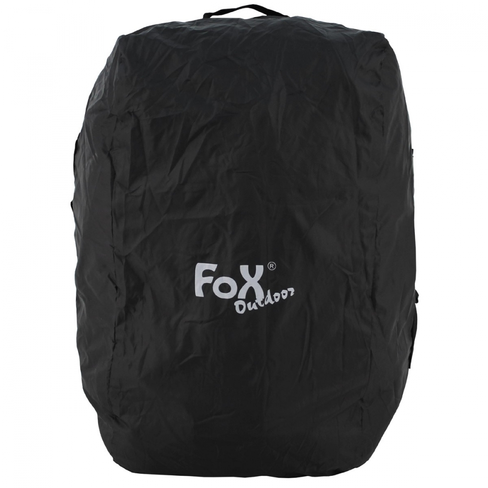Рюкзак Fox Outdoor Rucksacküberzug Transit I Schwarz 80-100L Wasserdichter Regenschutz