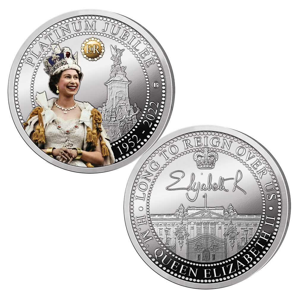 Queen Elizabeth II Platinum Jubilee Proof Coin The Bradford