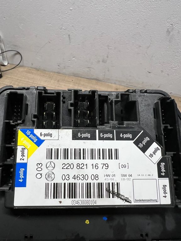 2003 MERCEDES S500 Passenger Seat Switch A2208211679 OEM AUTOGATOR 