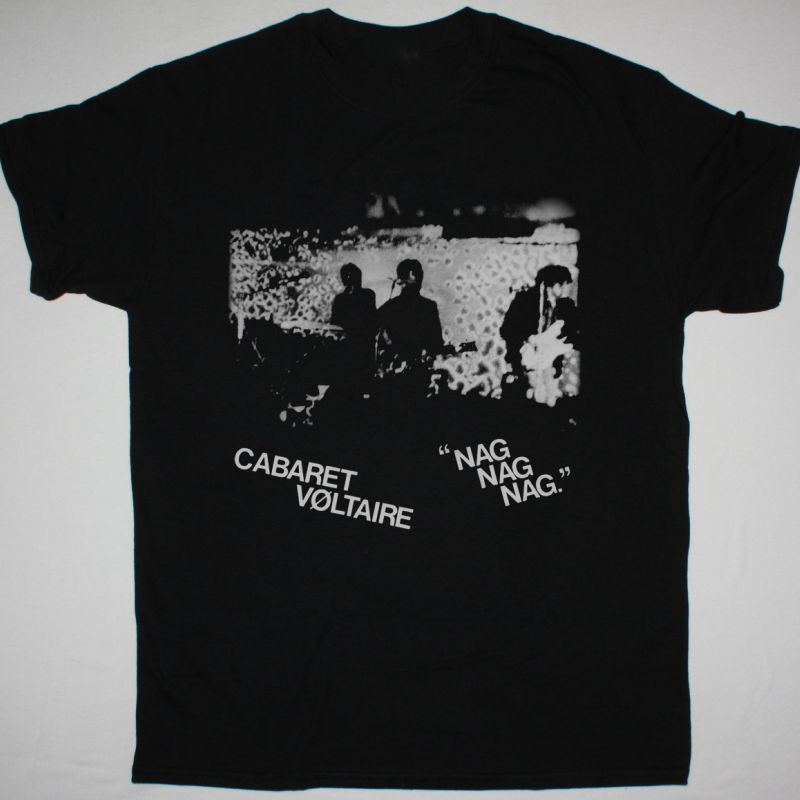 Nag Nag Nag Industrial Music Black Graphic T-Shirt