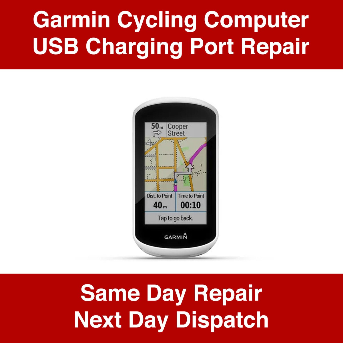 Garmin Edge Charging Port Repair All Micro USB Models Same Day