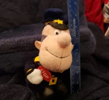 7" CVS Policeman Cop Beanie Frosty The Snowman GC Stuffins 1999 Hangable