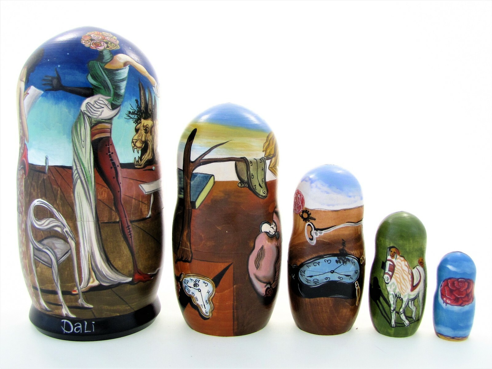 Poupées russes Salvador Dali H19 pour sublimer la décoration d'un salon de passionné d'art