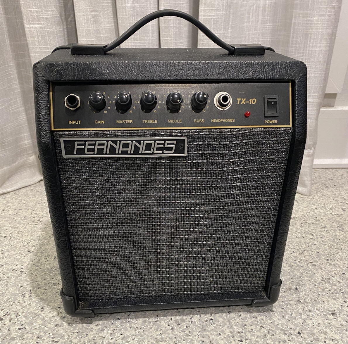Vintage Fernandes TX-10 Electric Guitar Amplifier Tested Fully
