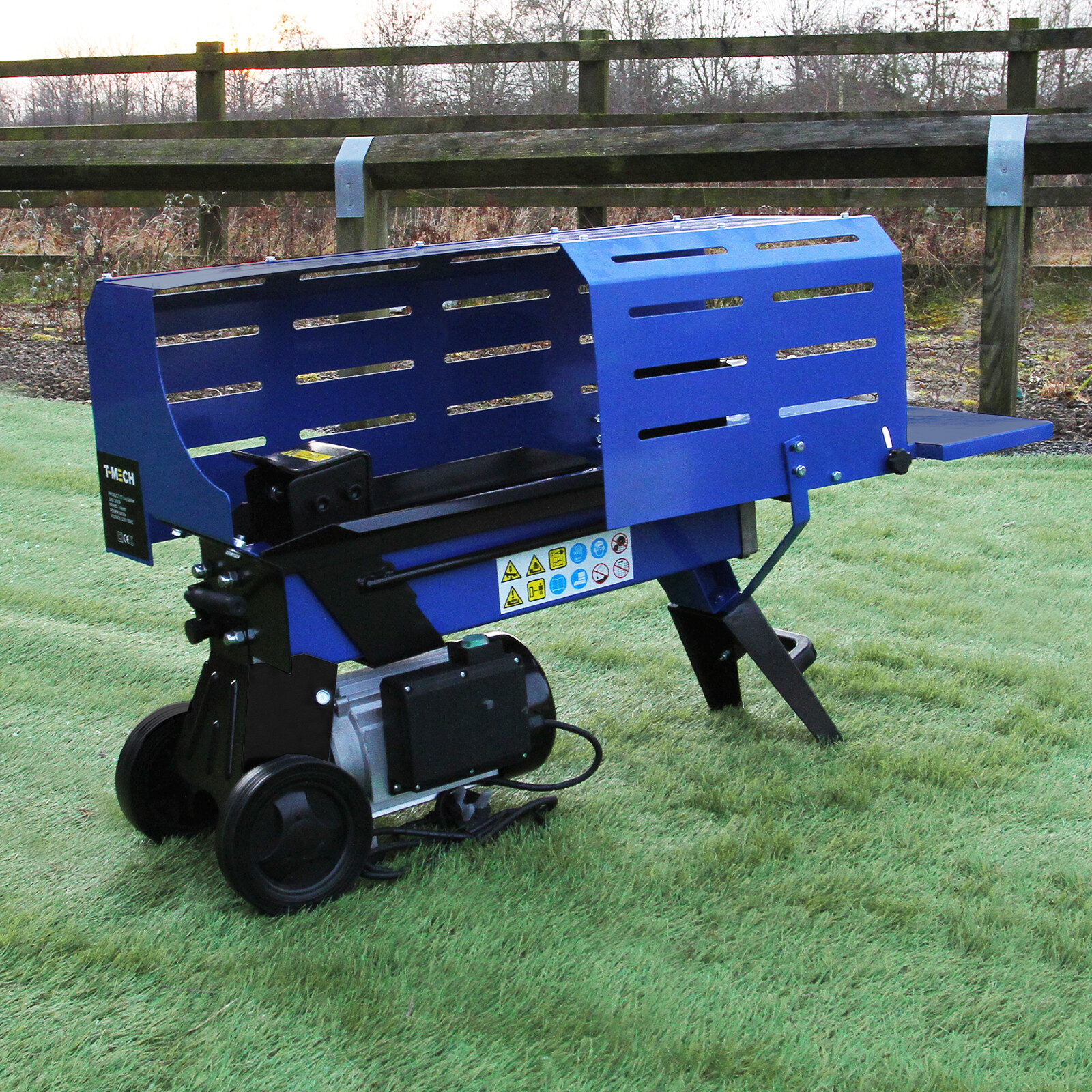 Log Splitter 5 Ton Wood Cutter Timber Fire 3L Hydraulic Electric 2000W  Motor | eBay