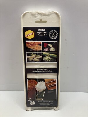 Vintage Boerner Borner Rohkost-Schneider Julienne Shredder Made in W. Germany