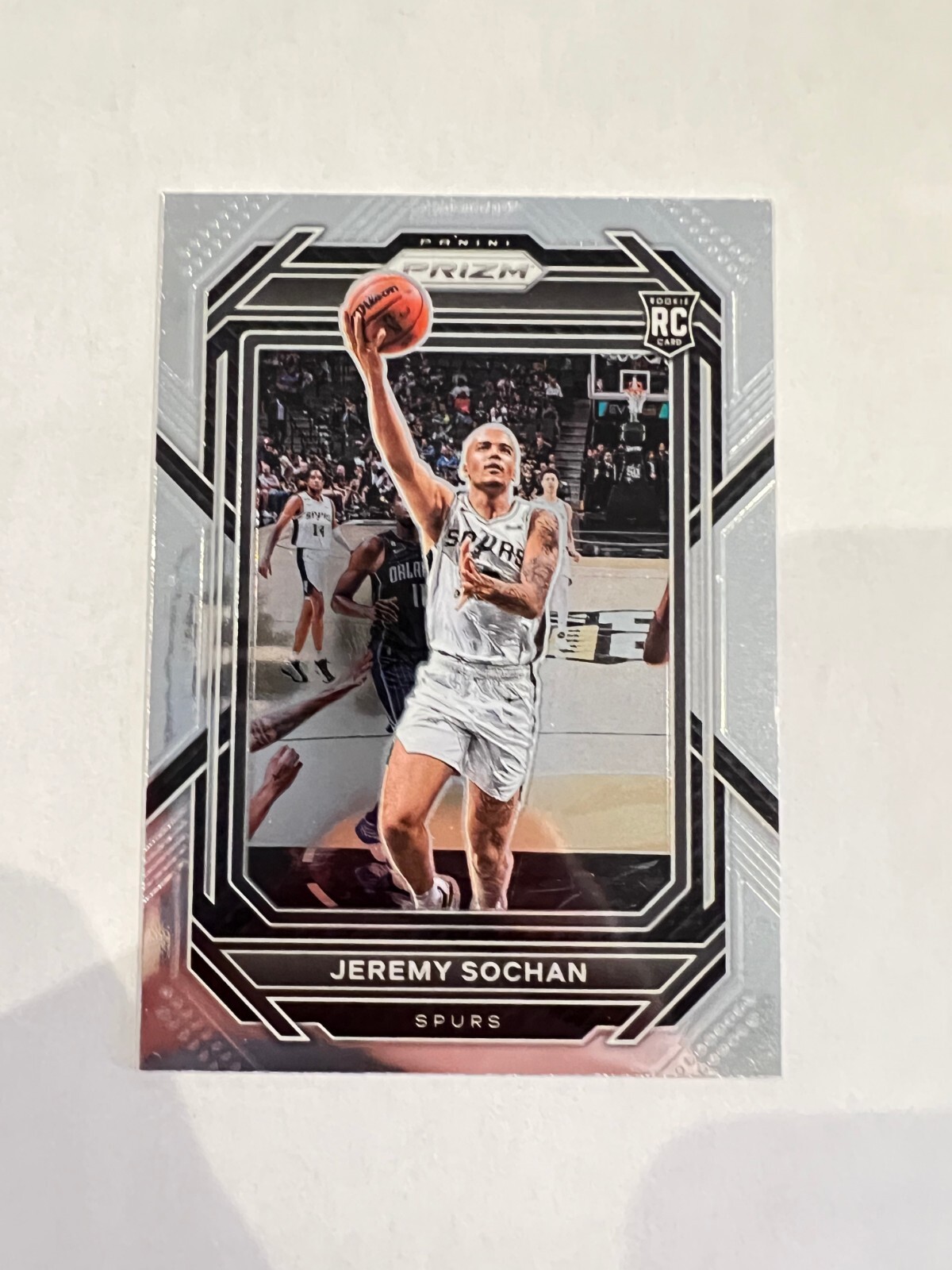 2022-23 PANINI PRIZM #263 JEREMY SOCHAN ROOKIE SILVER PRIZM SAN ANTONIO SPURS RC